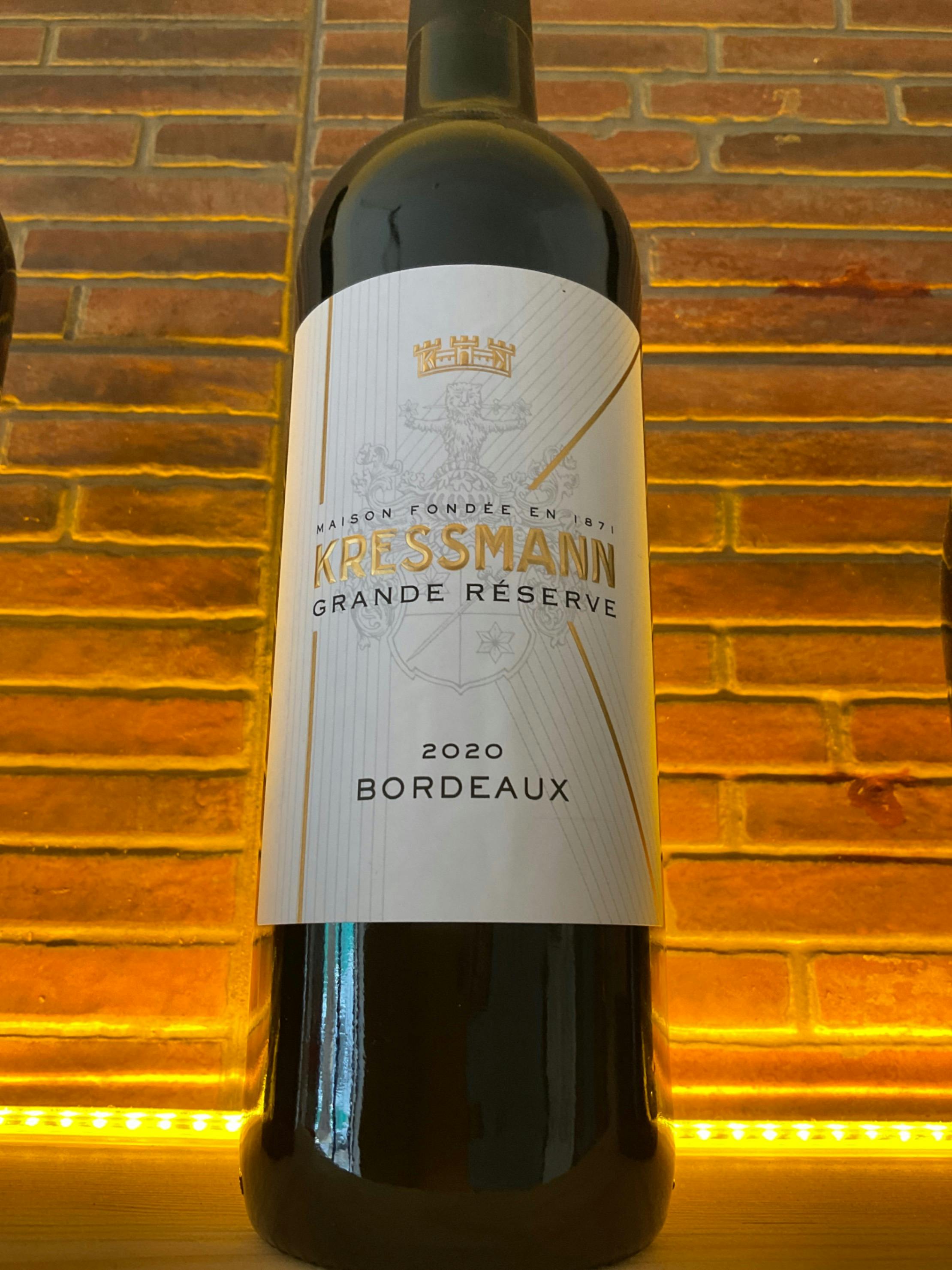 KRESSMANN GRANDE RÉSERVE BORDEAUX