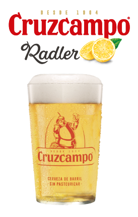 Caña Cruzcampo Radler