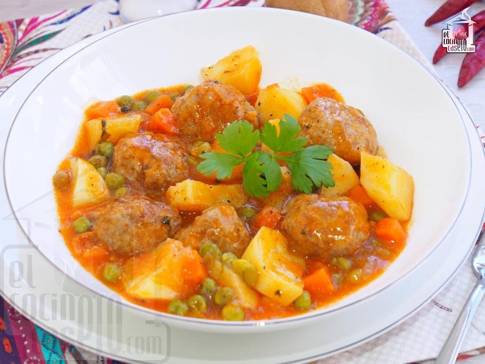 Albóndigas con salsa