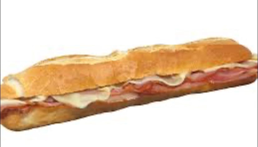 Baguette de Bacon y Queso