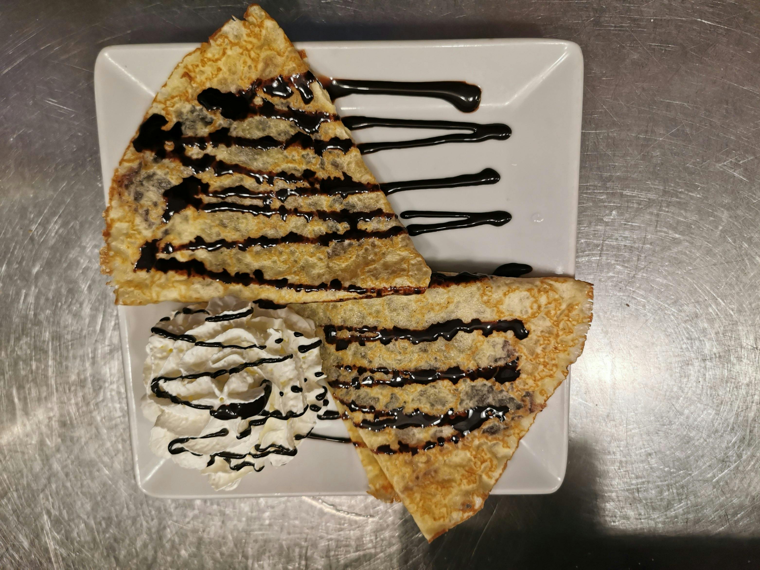 Crepes de chocolate