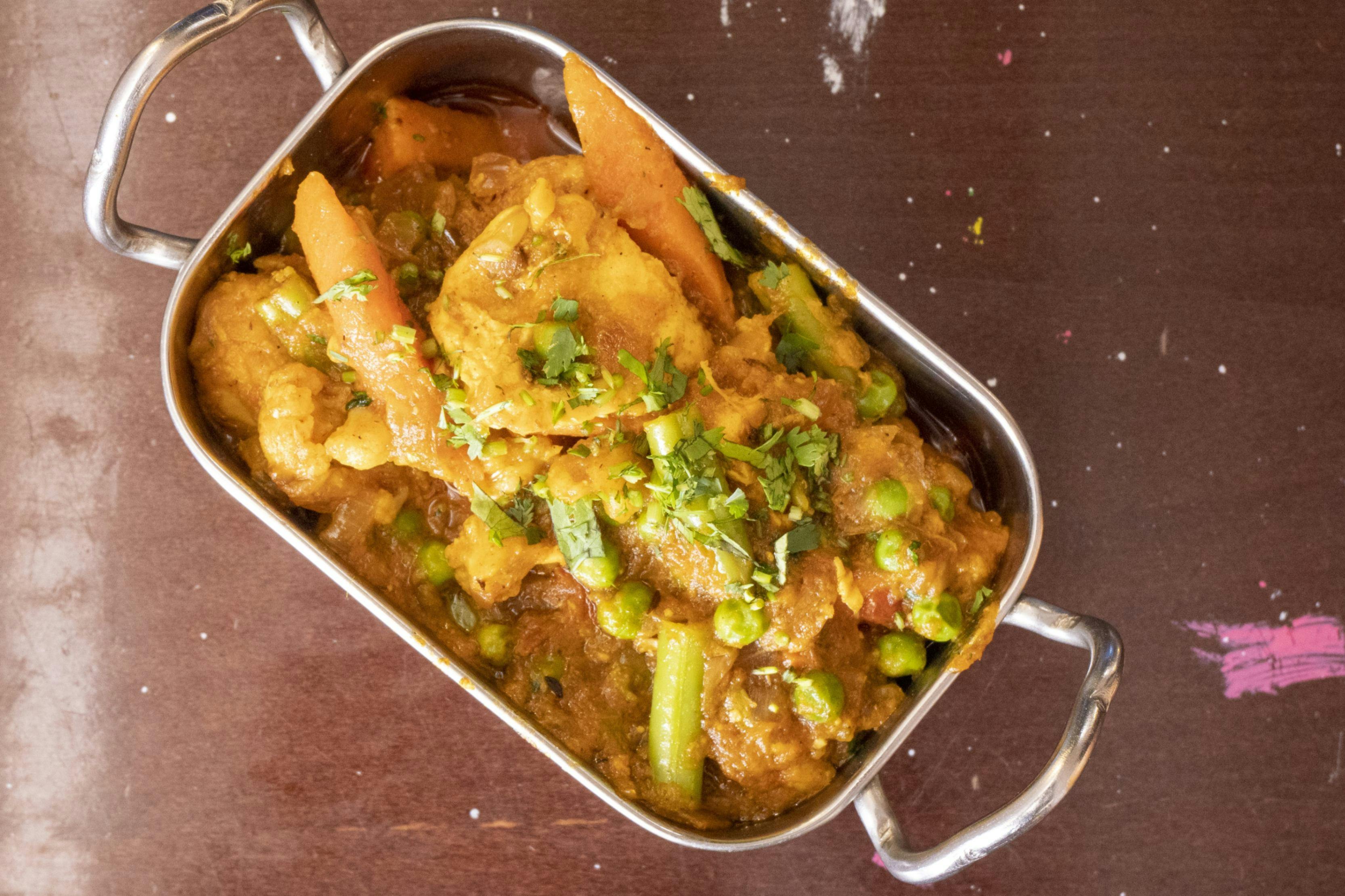 Curry Pollo Veg