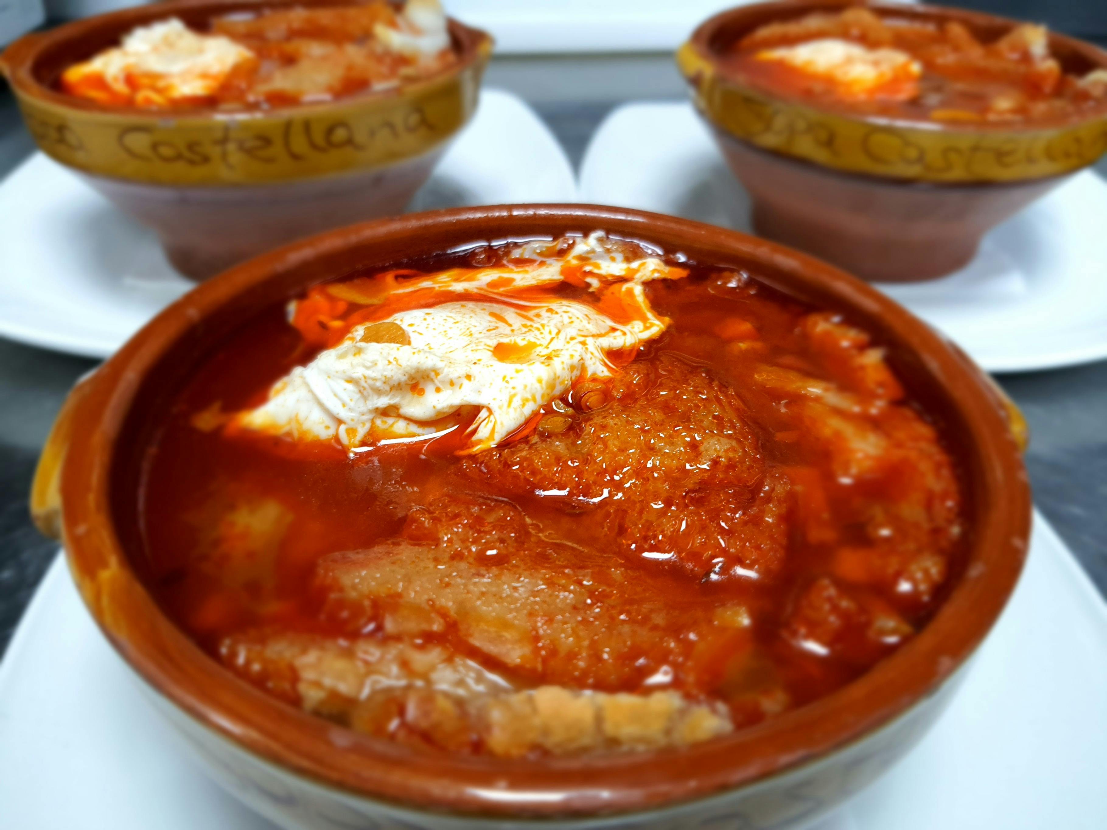 La Tradicional  Sopa  Castellana 