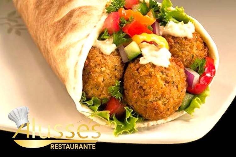 Enrollado de falafel