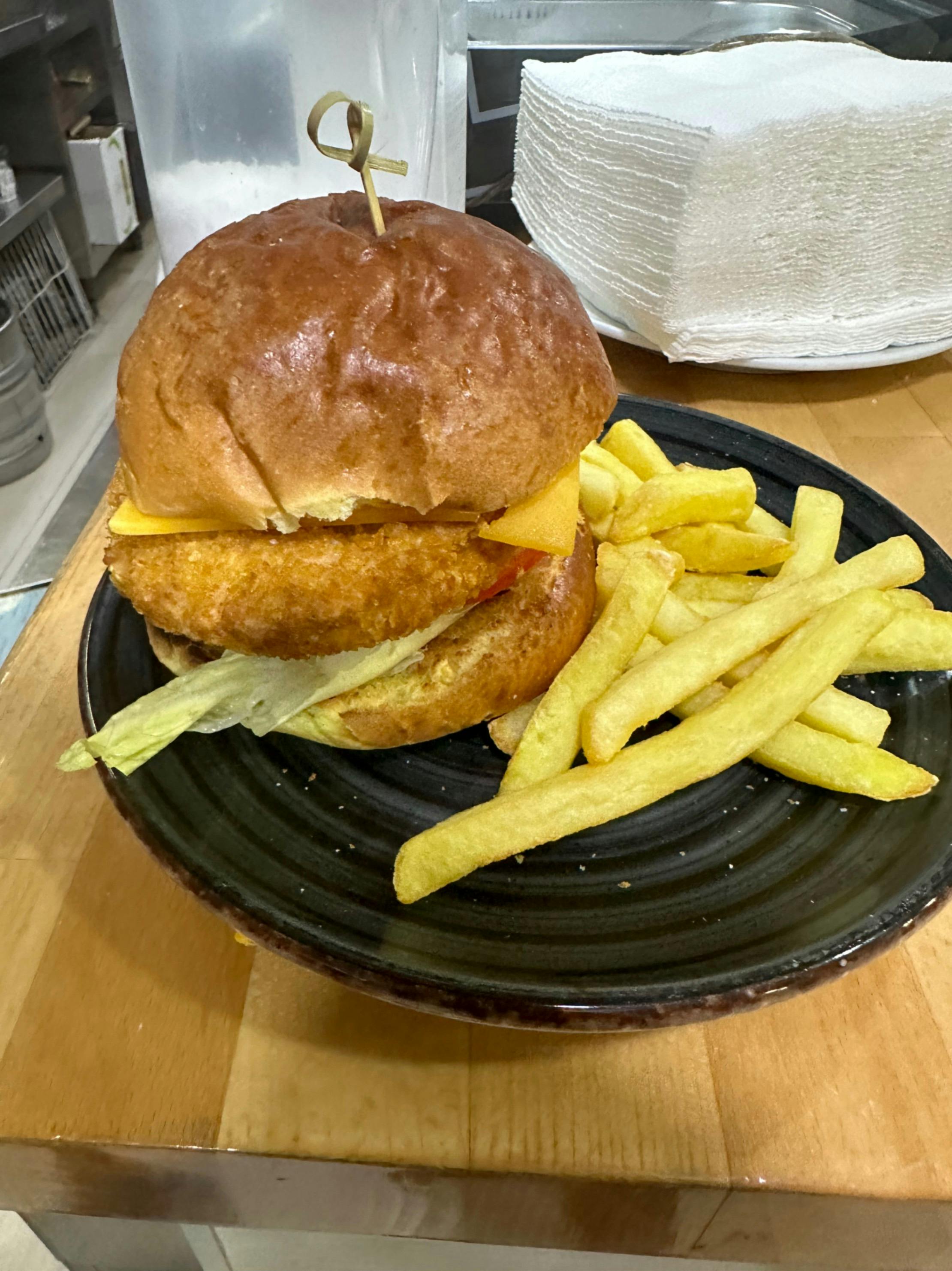 Hamburguesa de pollo