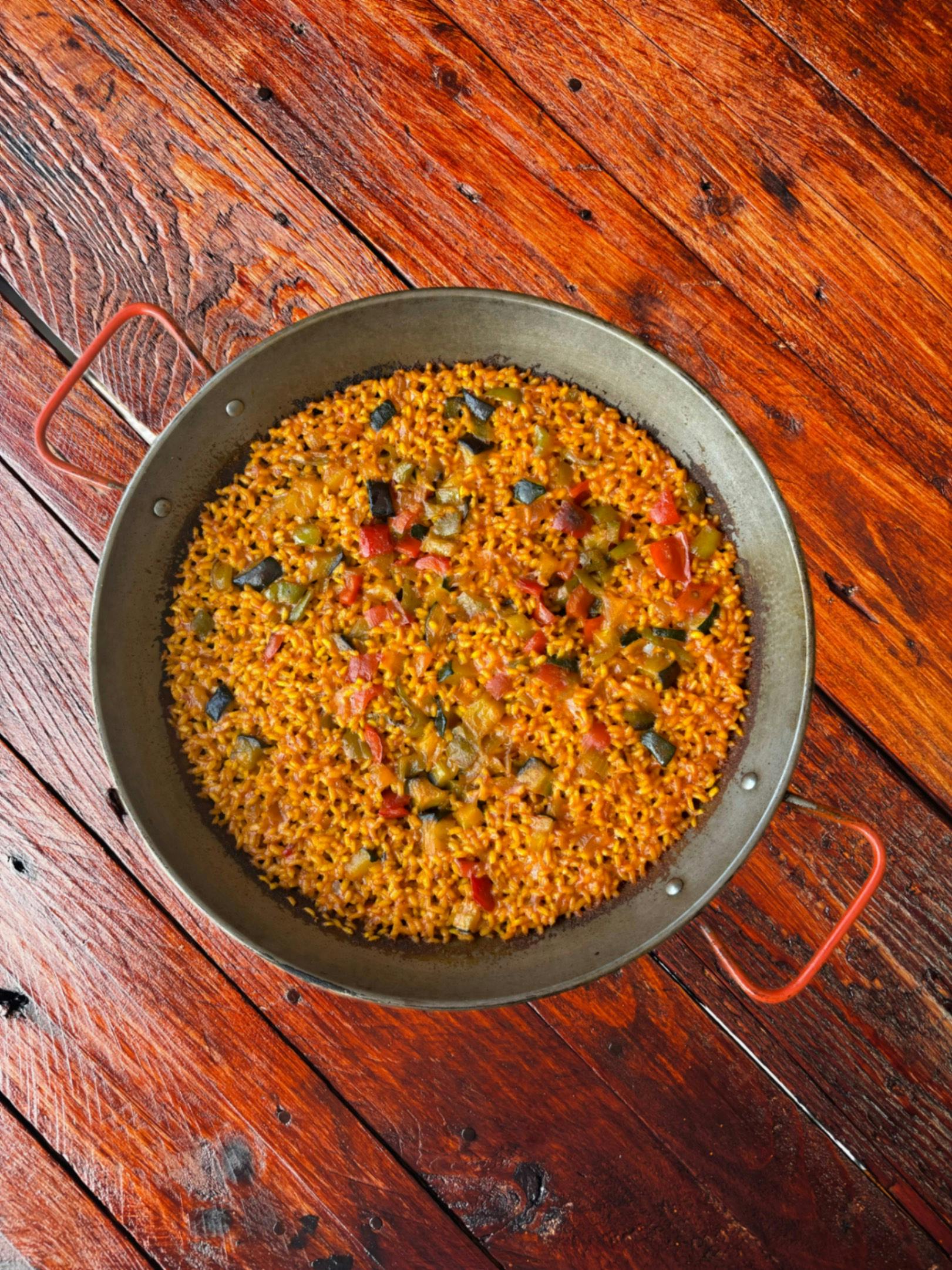 Arroz de verduras