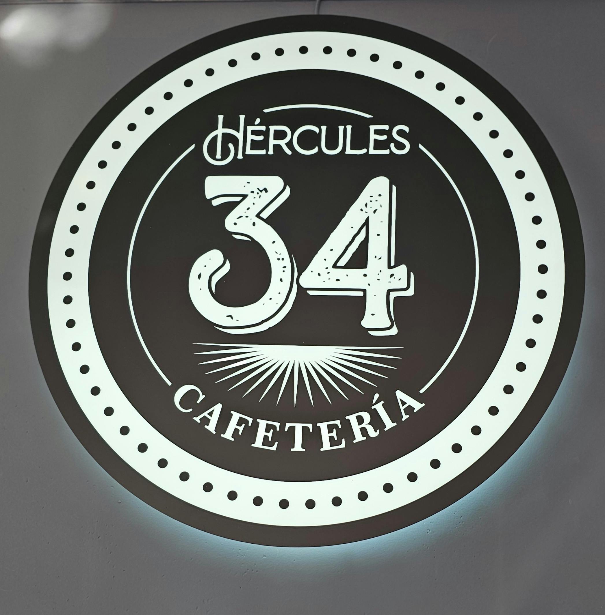 Logo CAFETERIA HERCULES 34