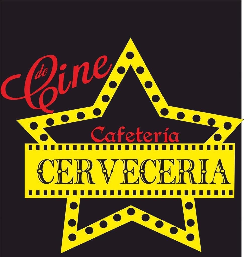 Logo Cafetería cervecería de cine