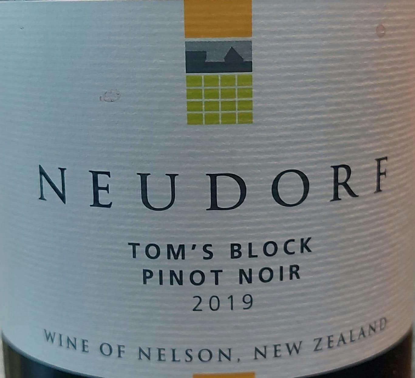 Neudorf Tom's Block Pinot Noir 2015 I Neudorf 