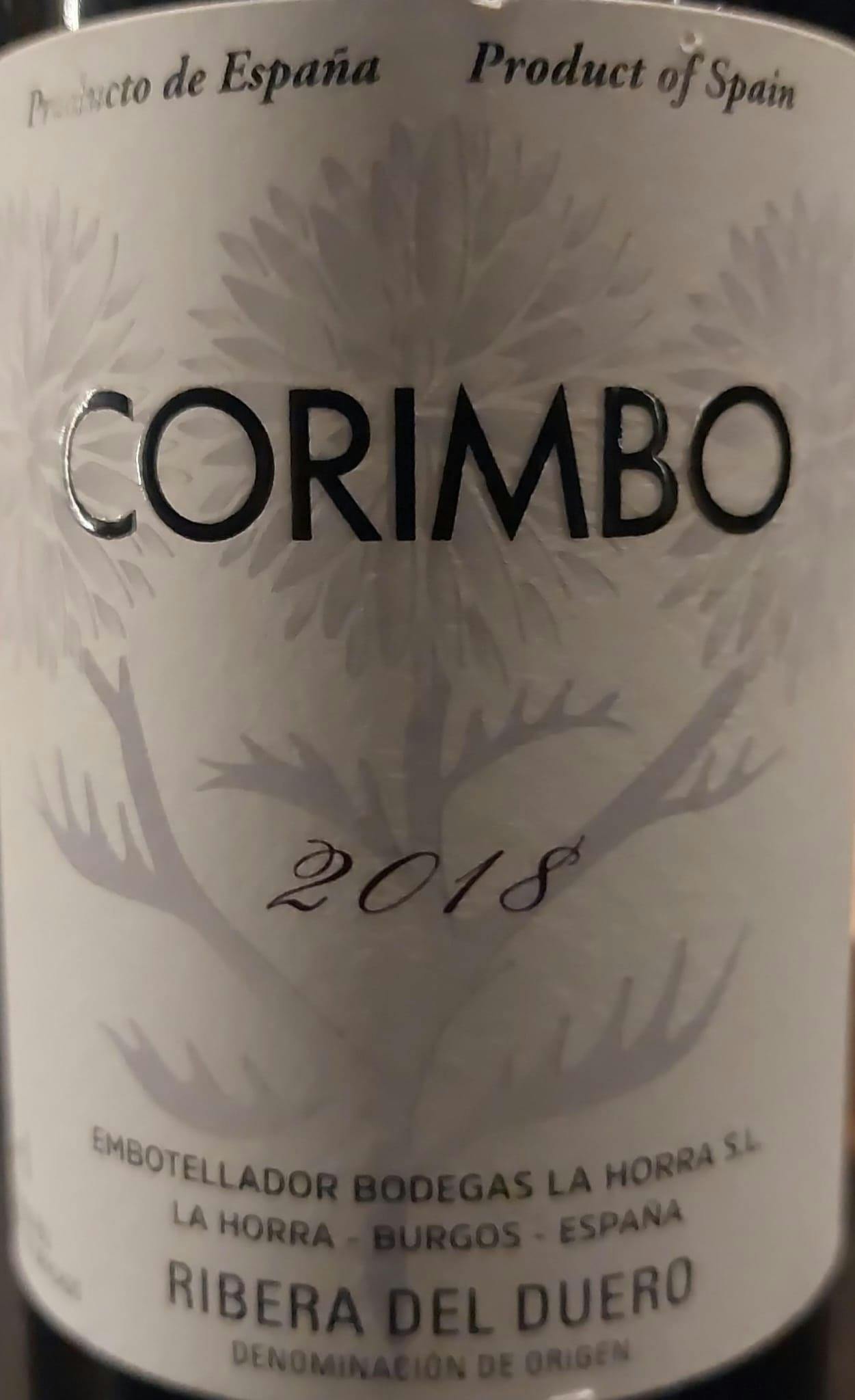 Corimbo 2018 | Bod. La Horra