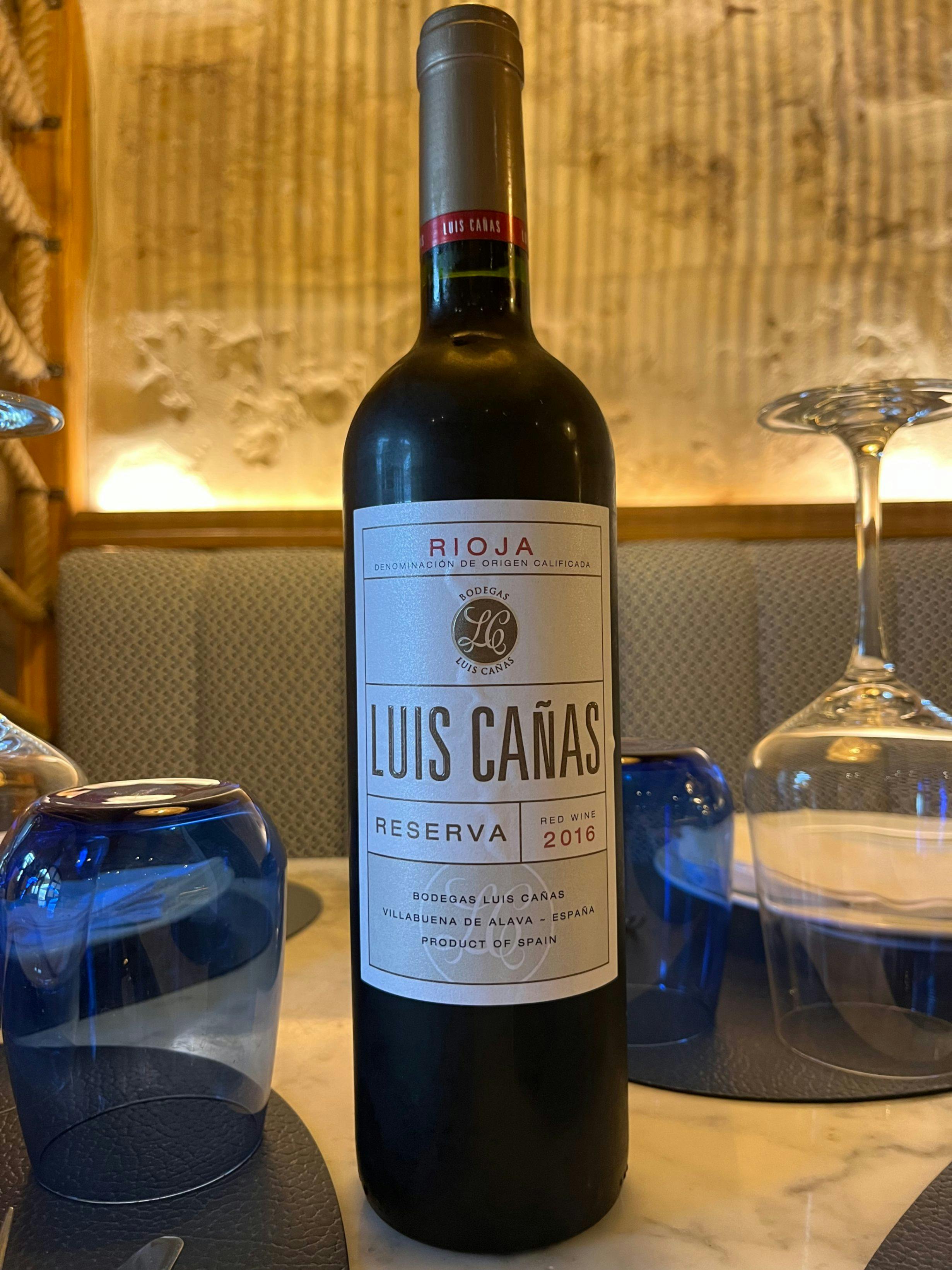LUIS CAÑAS RESERVA (D.O. Rioja) (Tinto)