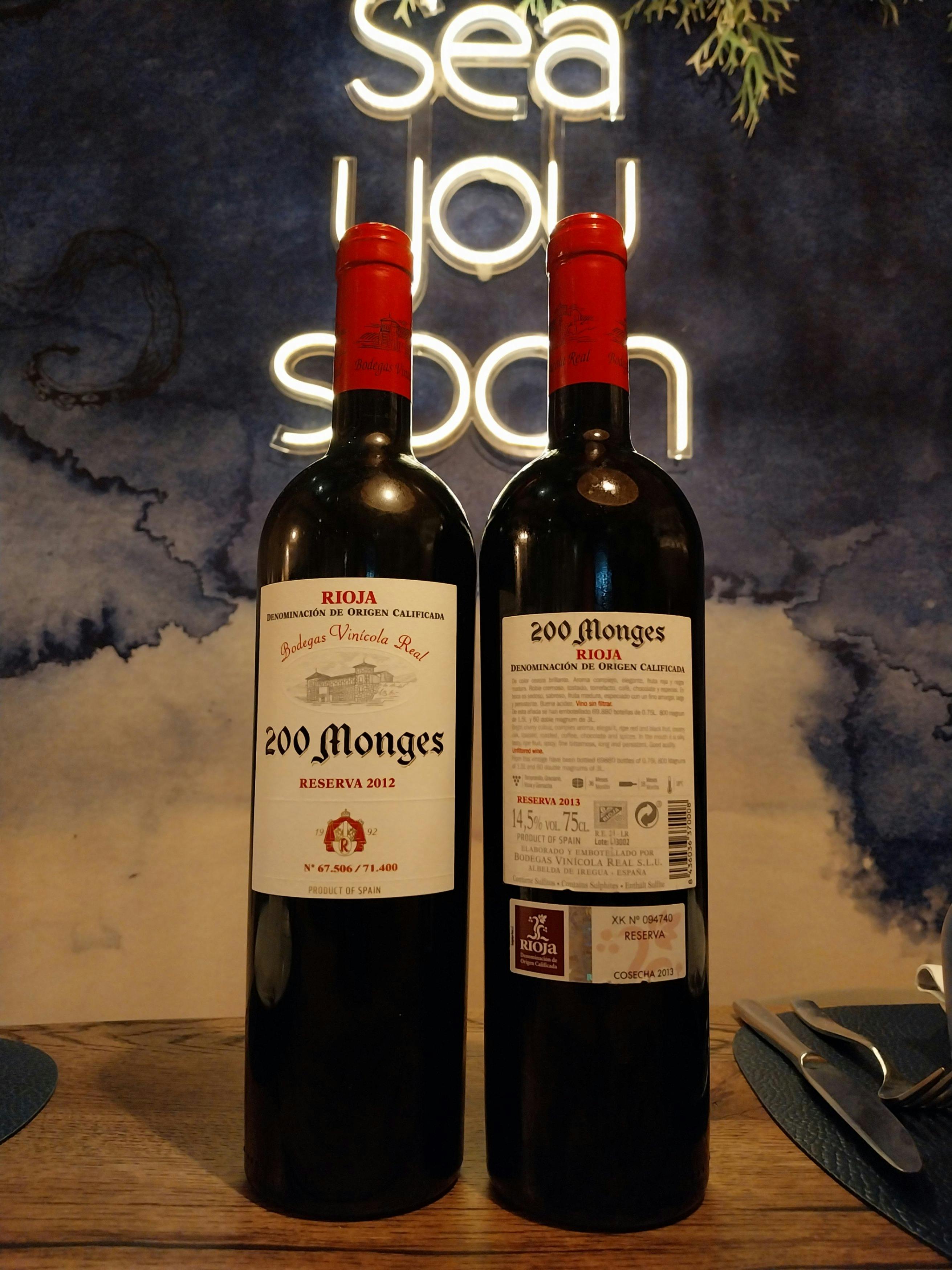 200 MONGES (D.O. Rioja) (Tinto)