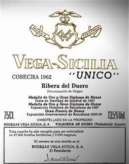 Vega Sicilia “Único”